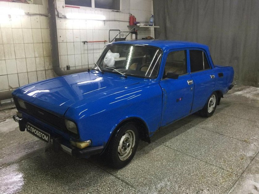 Москвич 2140 синий