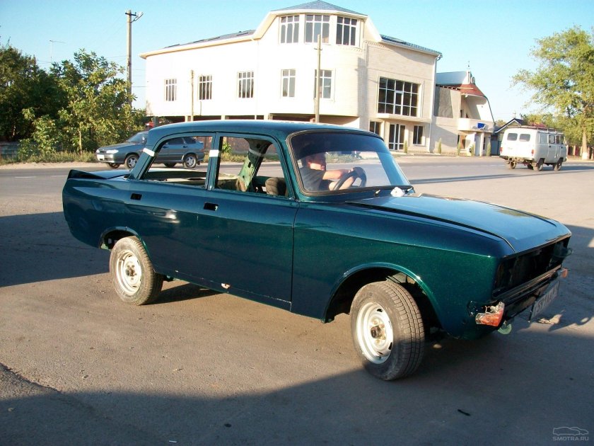 Москвич 2140 зеленый металлик