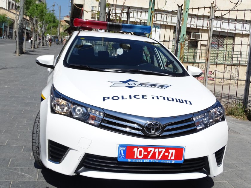 Израильская Полицейская машина