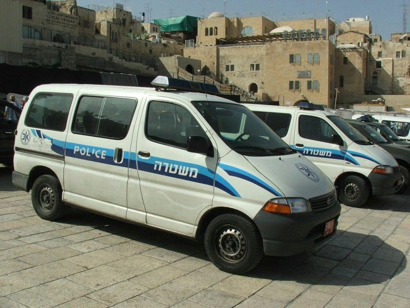 Израильская Полицейская машина