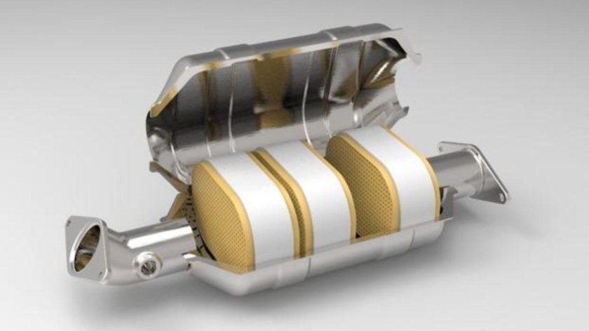 Каталитический нейтрализатор выхлопная система