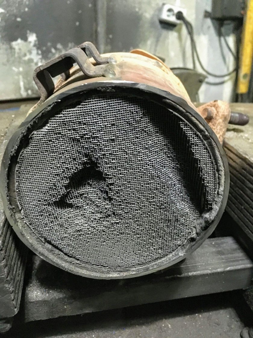 Сажевый фильтр на Даф 106