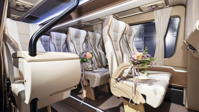 Мерседес Спринтер 2022 салон