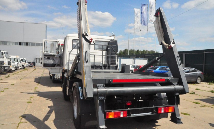 МАЗ 5550 бункеровоз габариты