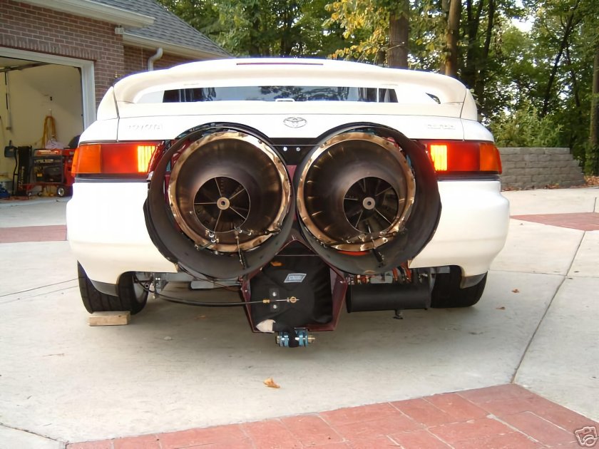 Турбина в машине