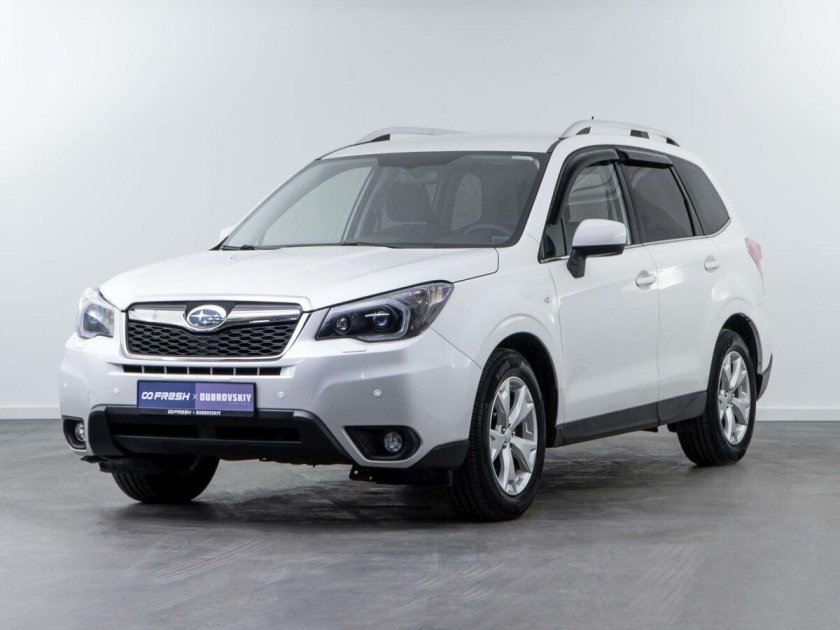 Субару форестер 2015 белый