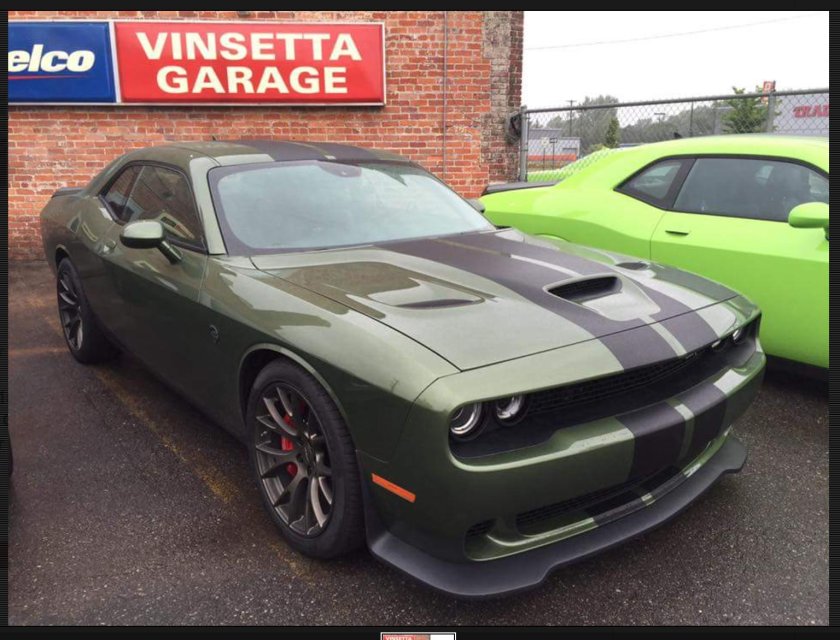 Додж Челленджер металлик