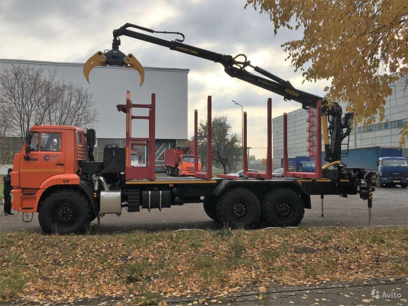 Сортиментовоз КАМАЗ 43118 С vm10l74