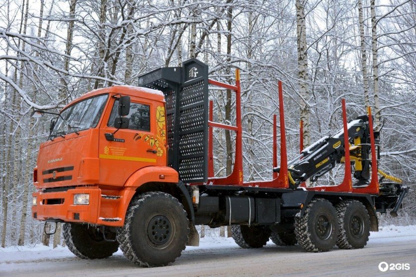 КАМАЗ 43118 лесовоз