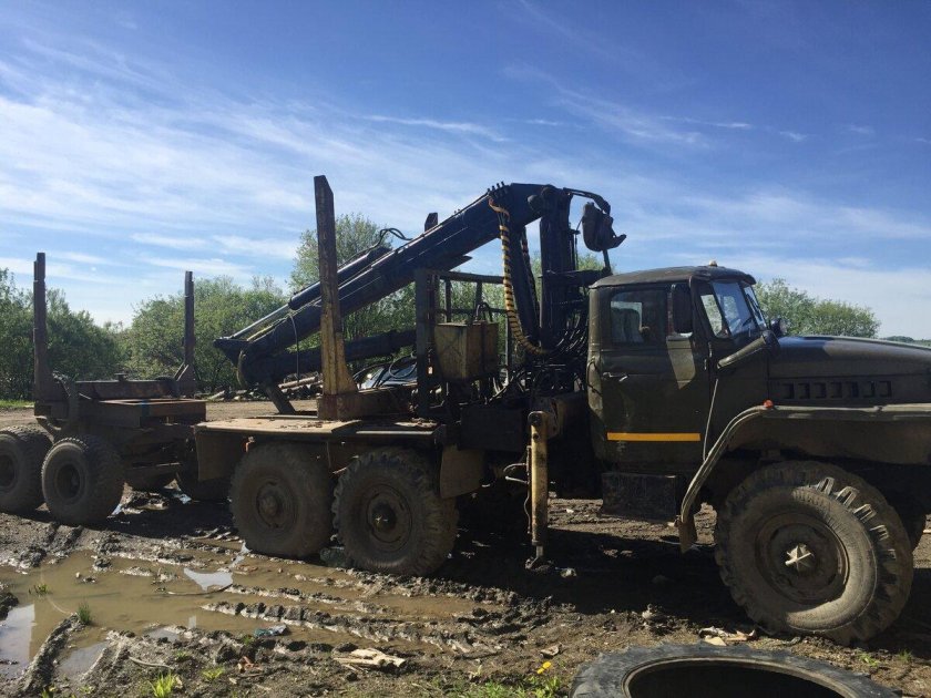 Урал фишка лесовоз