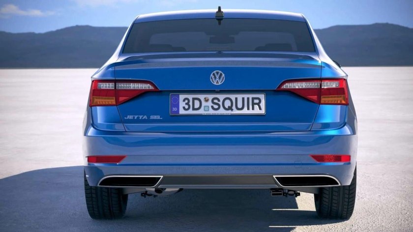 Фольксваген Джетта сзади