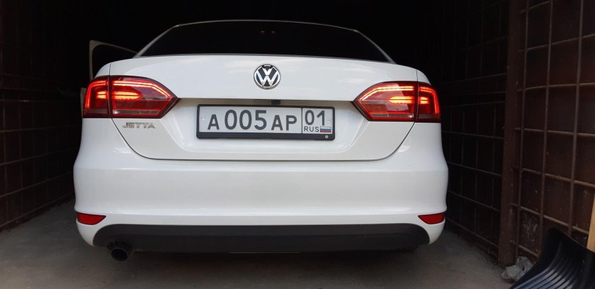 Фольксваген Джетта 6 сзади