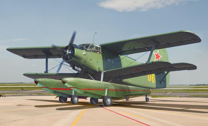 Гидросамолет \ ан-2 в\