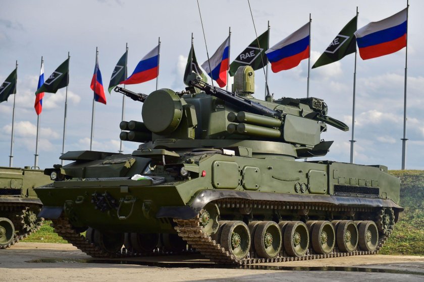 Тунгуска зенитный ракетно-пушечный комплекс