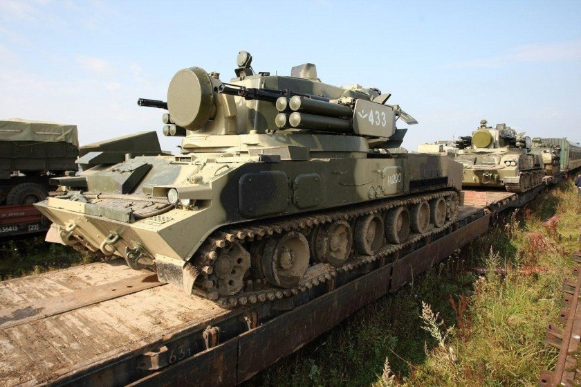 Тунгуска зенитный ракетный комплекс