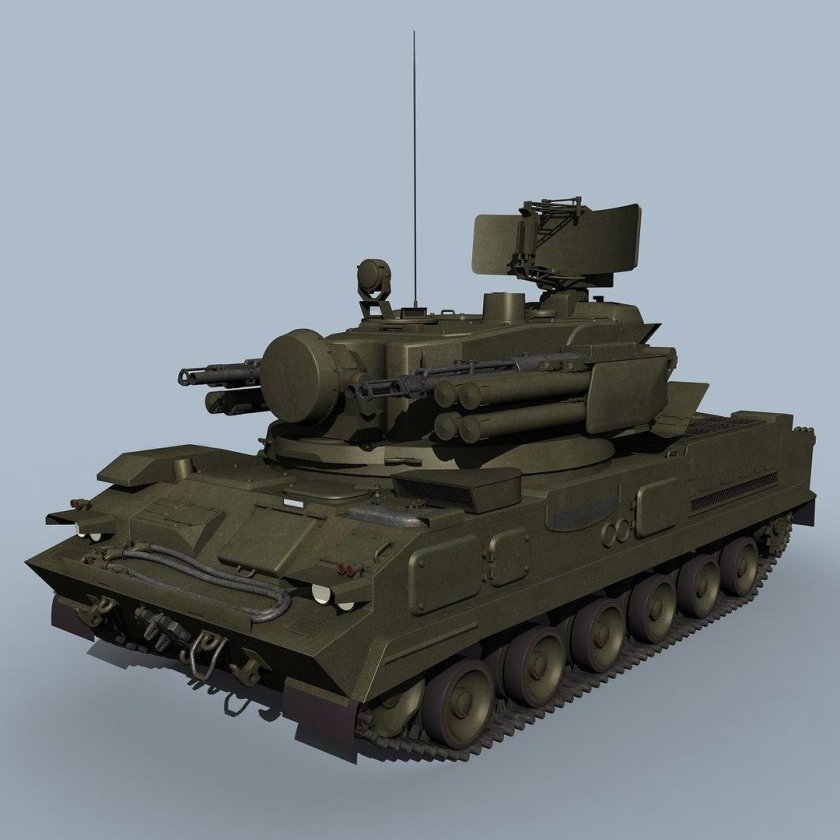 Тунгуска зенитный ракетно-пушечный комплекс