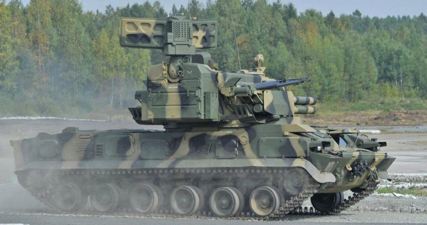Зенитный ракетно-пушечный комплекс 2к22 "Тунгуска"