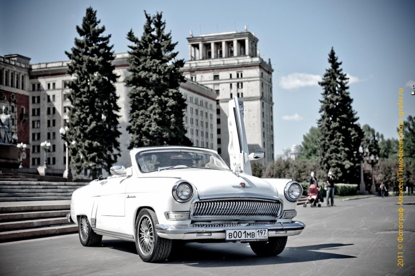 ГАЗ победа у Кремля