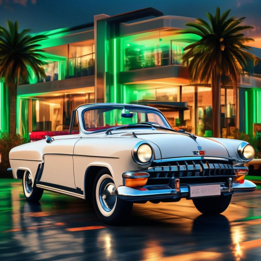 Кабриолет волга