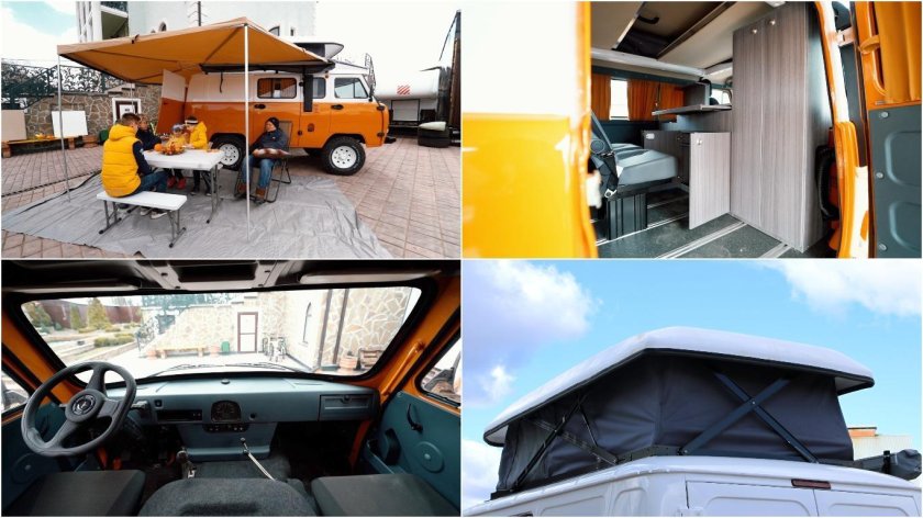 Уаз буханка кемпер автодом