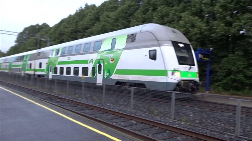 Intercity поезд Финляндия