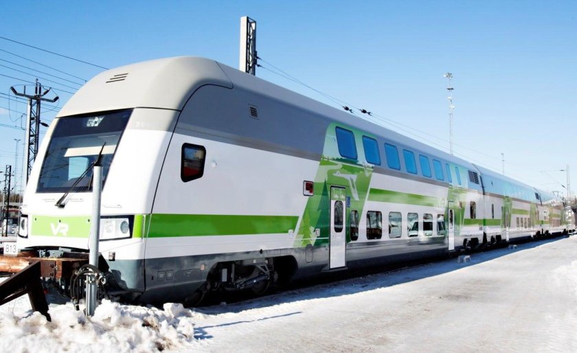 Двухэтажные вагоны Финляндии