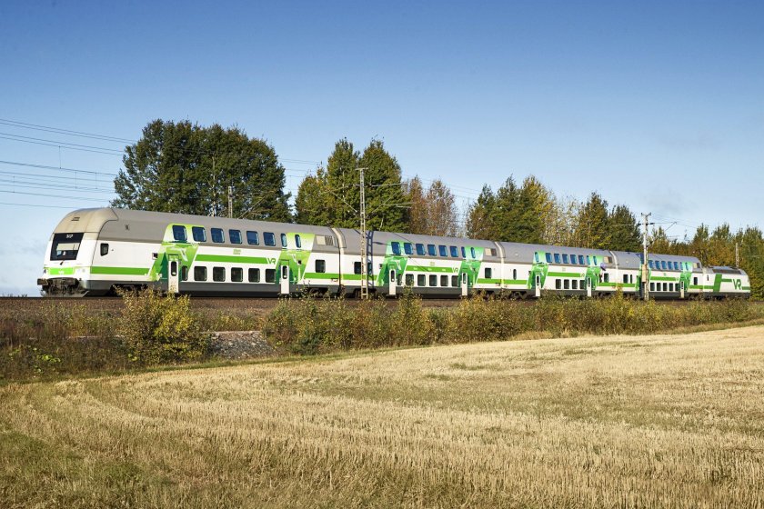 Intercity поезд Финляндия