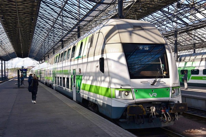 Поезд Хельсинки Таллин