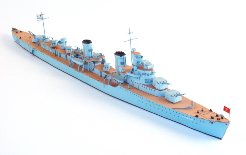 Лидер эскадренных миноносцев "Ташкент" (Trumpeter)