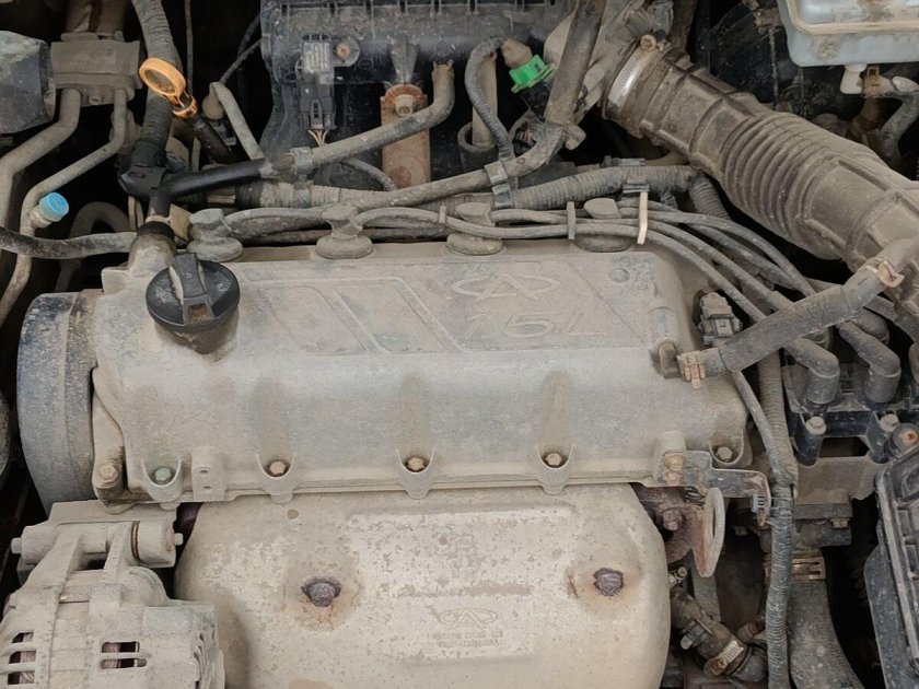 Двигатель чери амулет