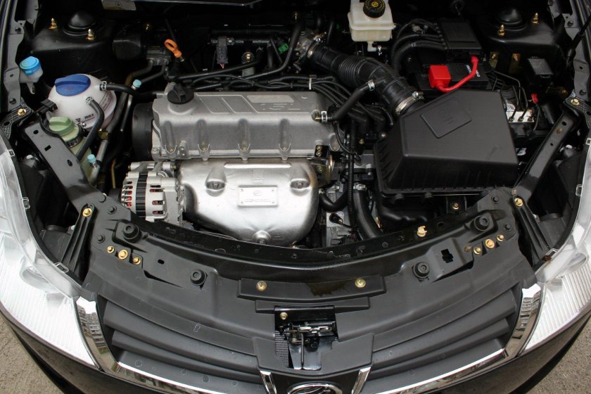 Chery a13 под капотом