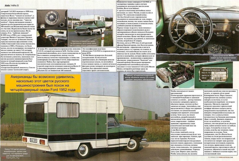 Газ21 автодом