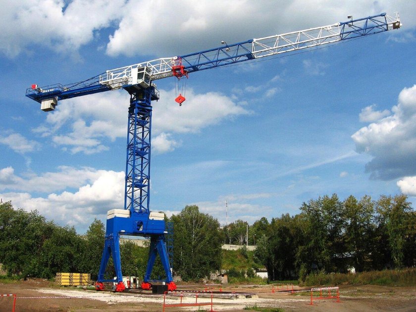 Башенный кран КБ-586