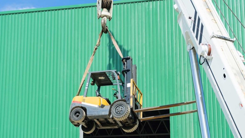 Кран погрузчик TDKP 10.300