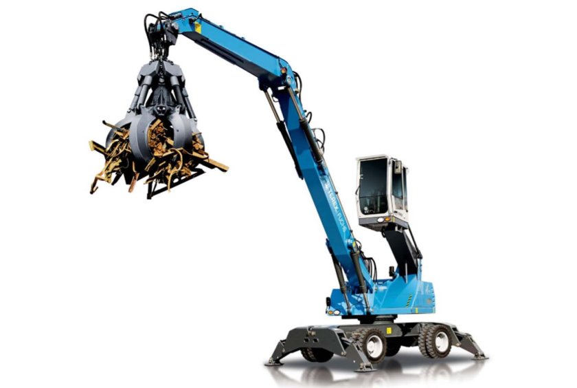 Terex Fuchs перегружатель