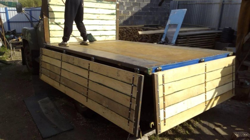 Кузов ГАЗ 53 бортовой