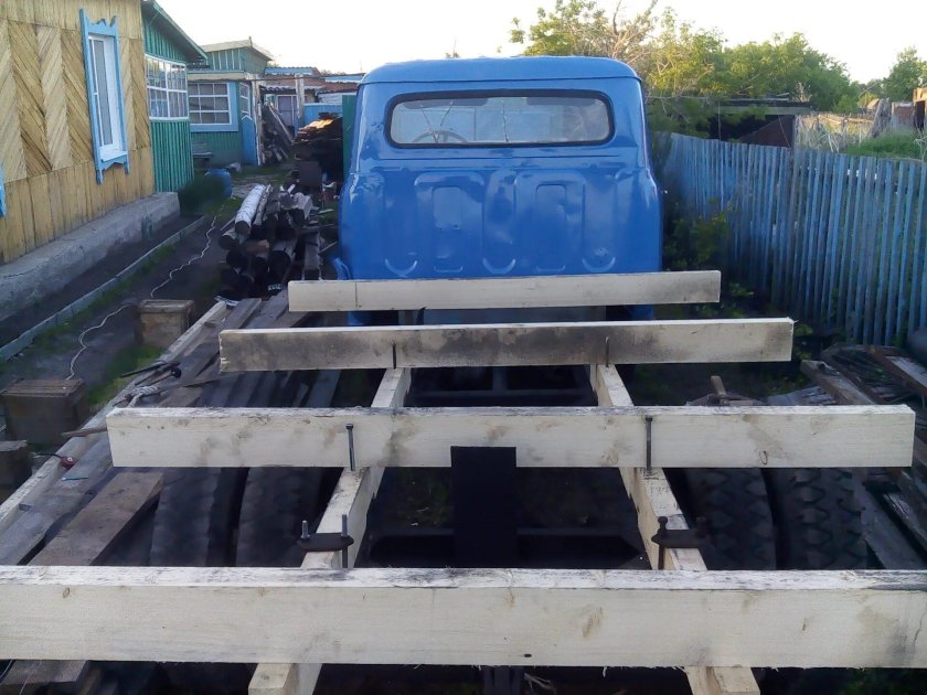 Кузов газ 53 бортовой