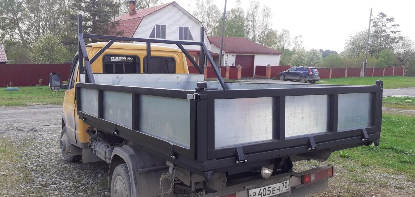 Кузов ГАЗ 3302 бортовой