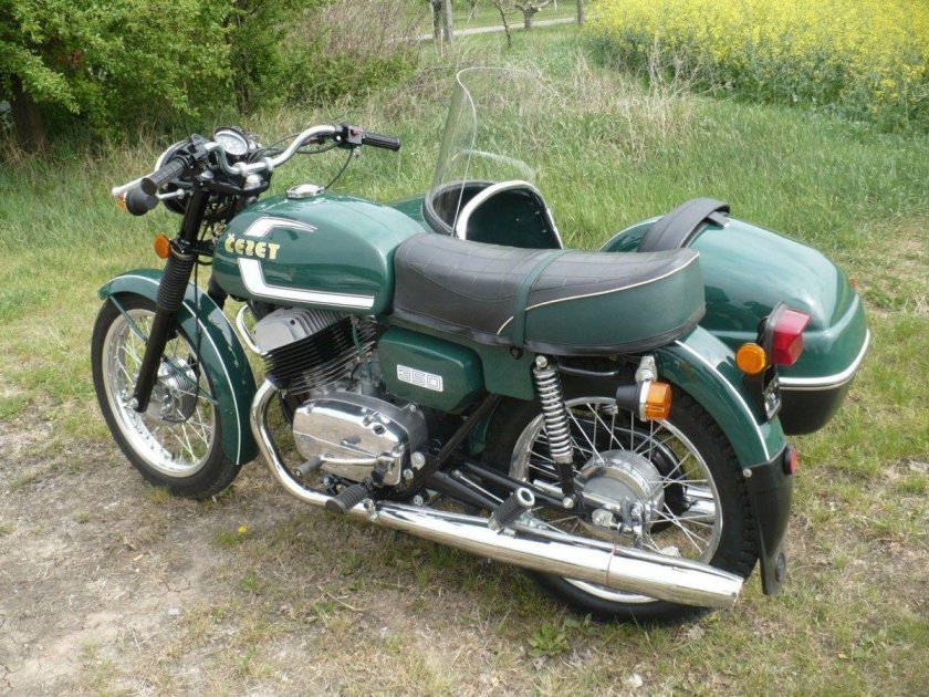 Мотоцикл cz 350 472
