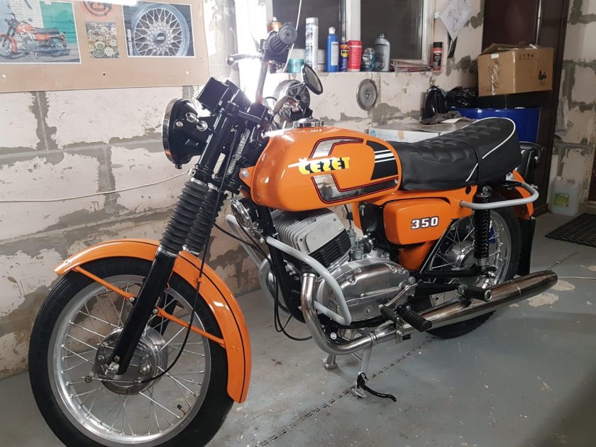 Мотоцикл Cezet 350 472.5