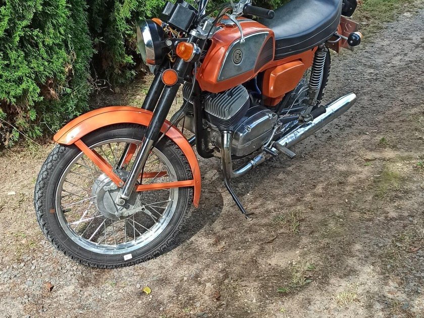 Мотоцикл cezet 350