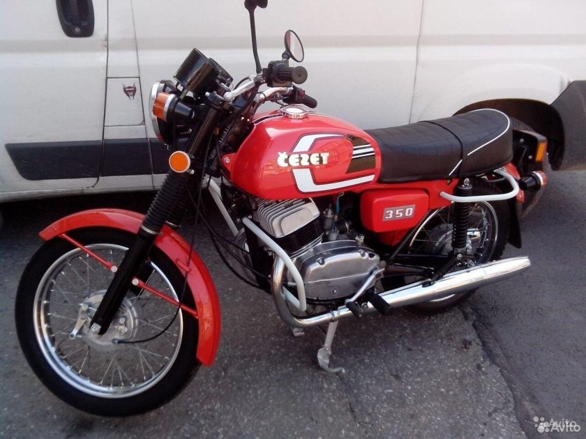 Мотоцикл Ява Чезет 350