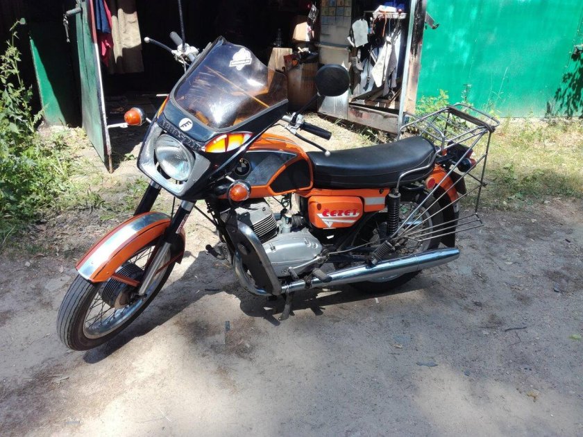 Мотоцикл ява чезет 350