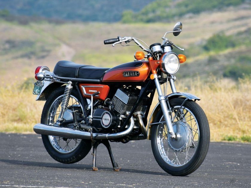 Ямаха 350 мотоцикл