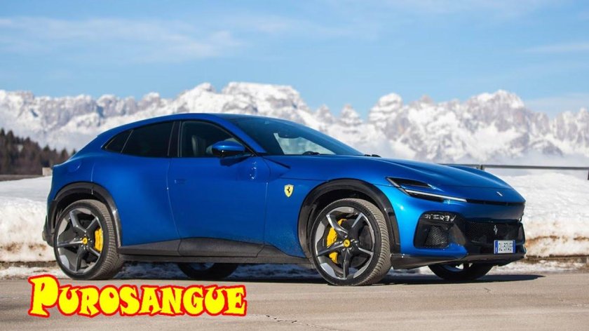 Кроссовер Феррари Purosangue