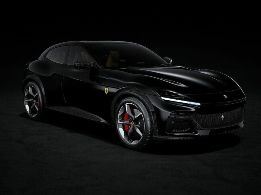 Ferrari Purosangue черный