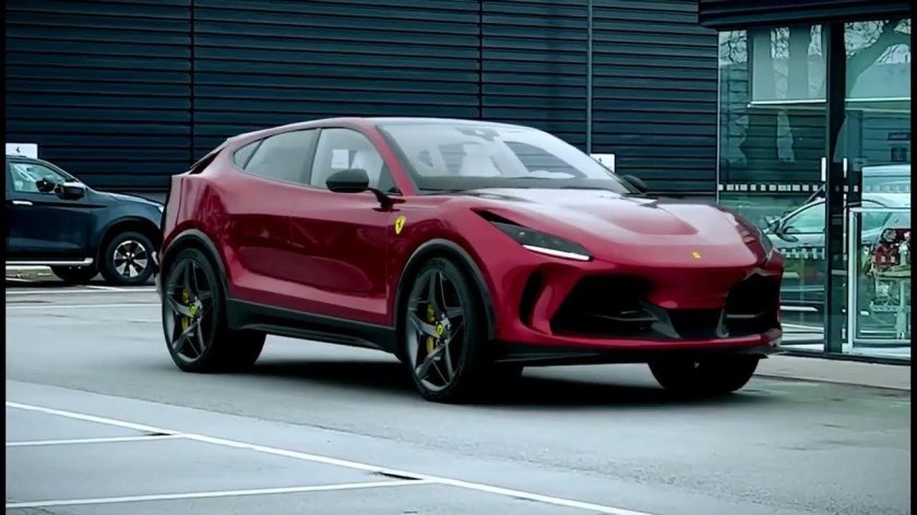 Кроссовер Ferrari Purosangue 2020