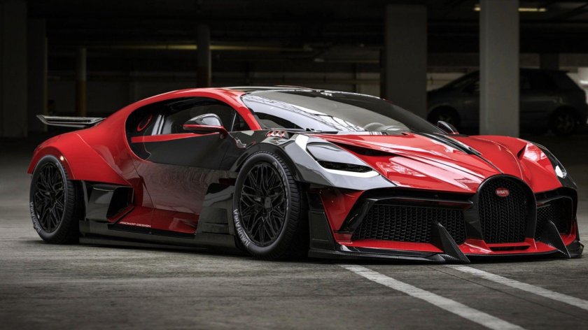 Bugatti Diva гиперкар