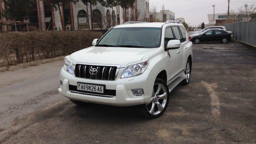 Тойота Прадо 150 белый