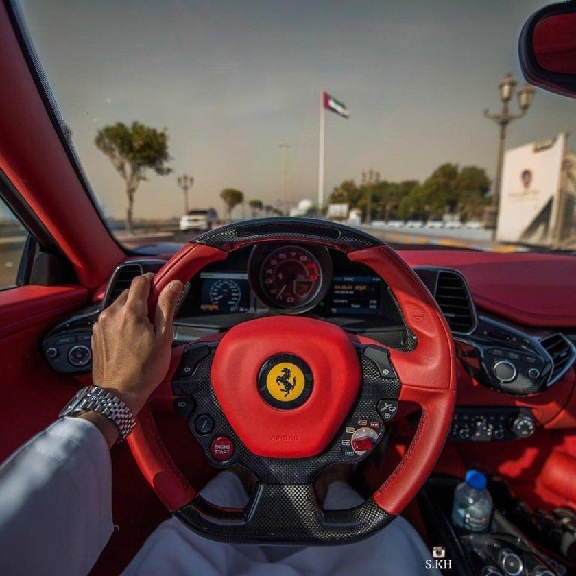 Руль машины